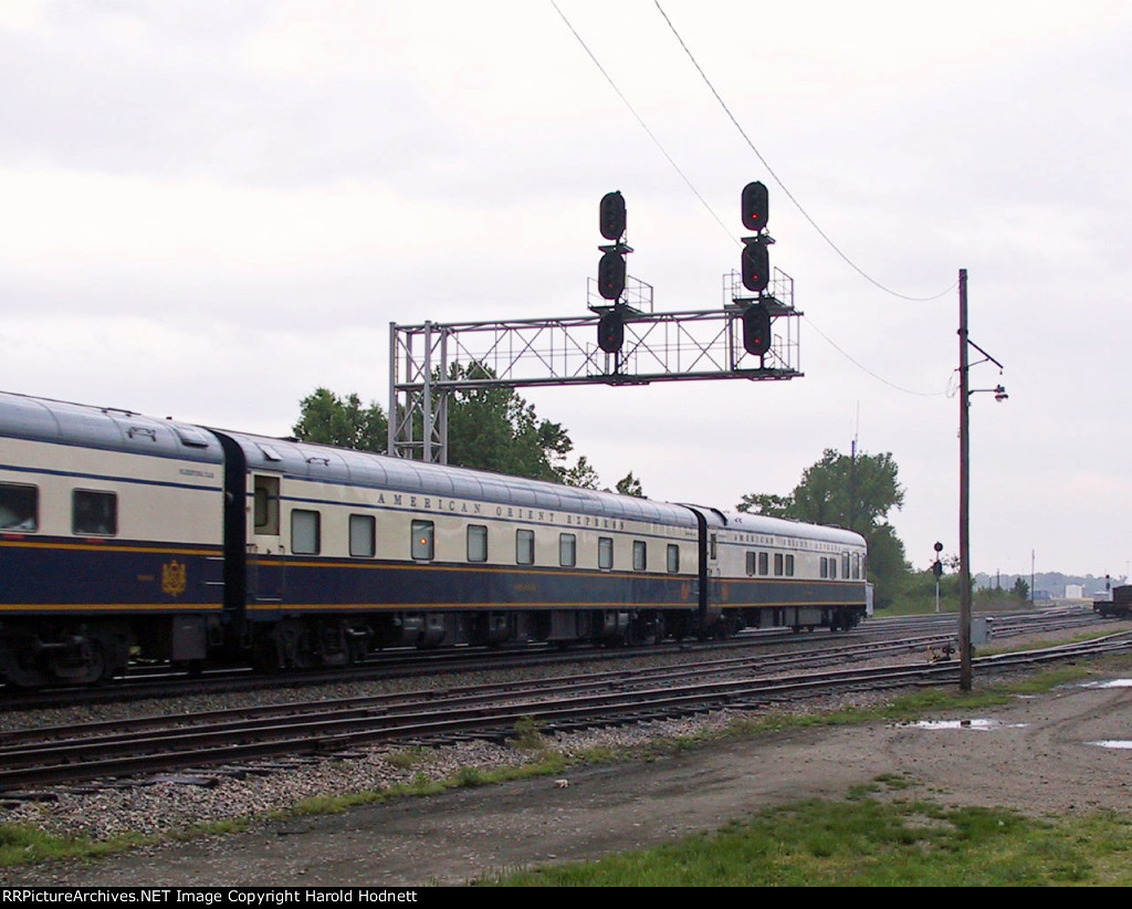 American Orient Express train